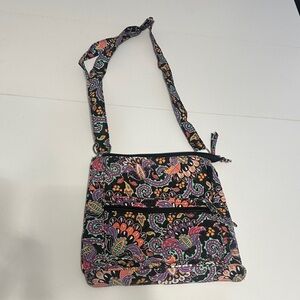 Floral Patterned Crossbody Bag